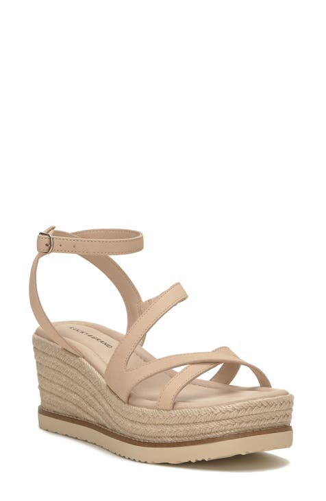 Lucky brand platform hot sale wedge sandals