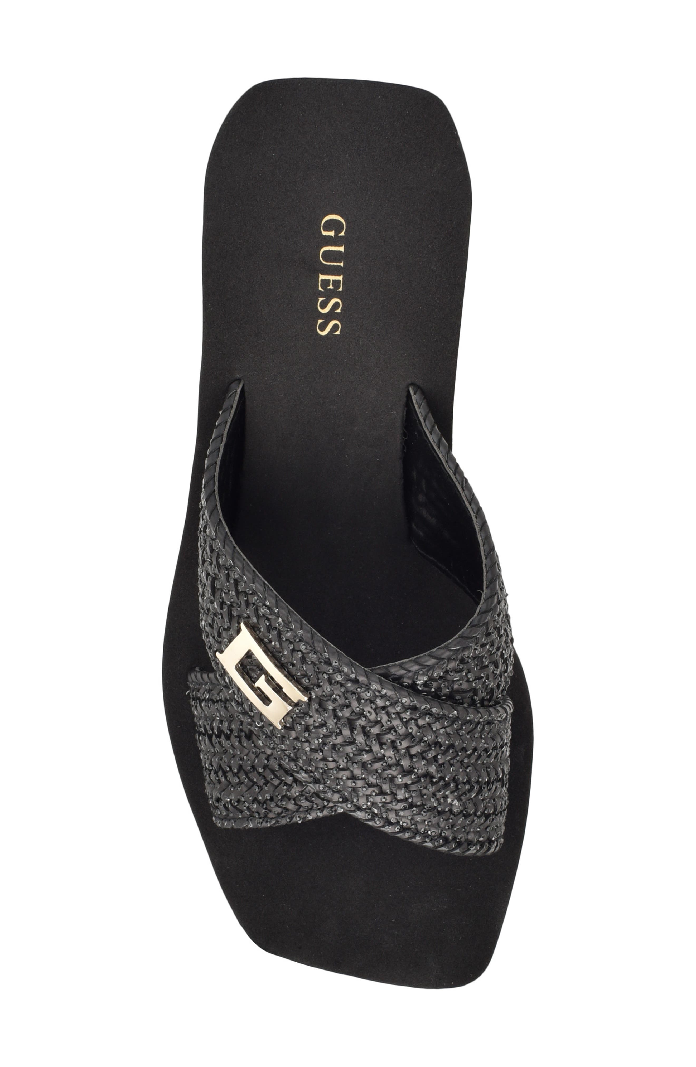 GUESS Danvi Platform Wedge Slide Sandal (Women) Nordstrom