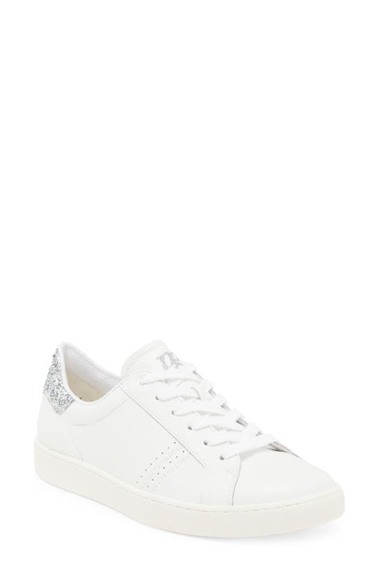 Paul Green Texas Sneaker In White Platino Cristall Combo