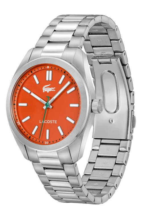 Shop Lacoste Monceau Bracelet Watch, 41mm In Orange