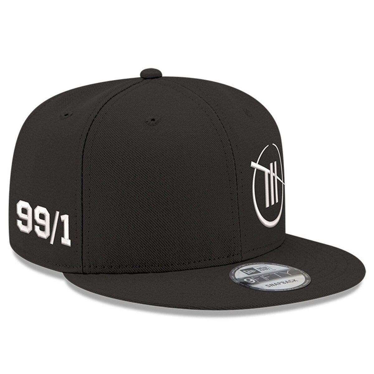 New Era Men's New Era Black TRACKHOUSE RACING 9FIFTY Adjustable