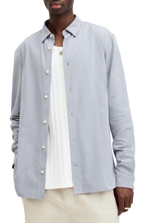 AllSaints Lovell Slim Fit Button-Up Shirt at Nordstrom,
