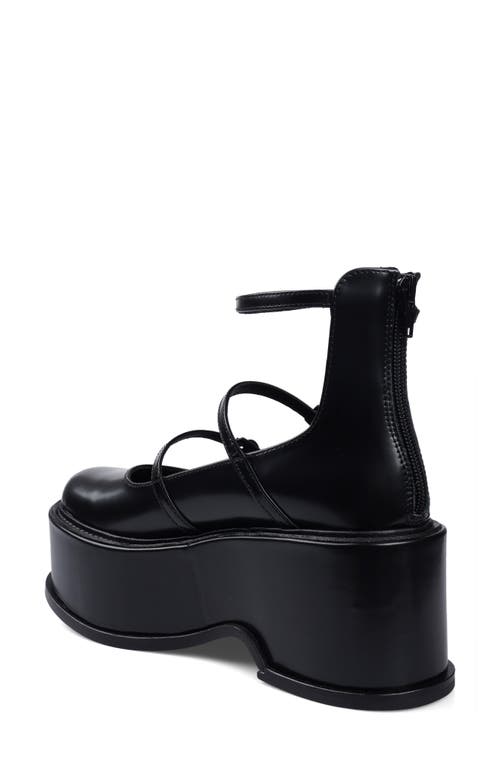 Artisan Crafted By Zigi Loila Water Resistant Platform Mary Jane In Blklt