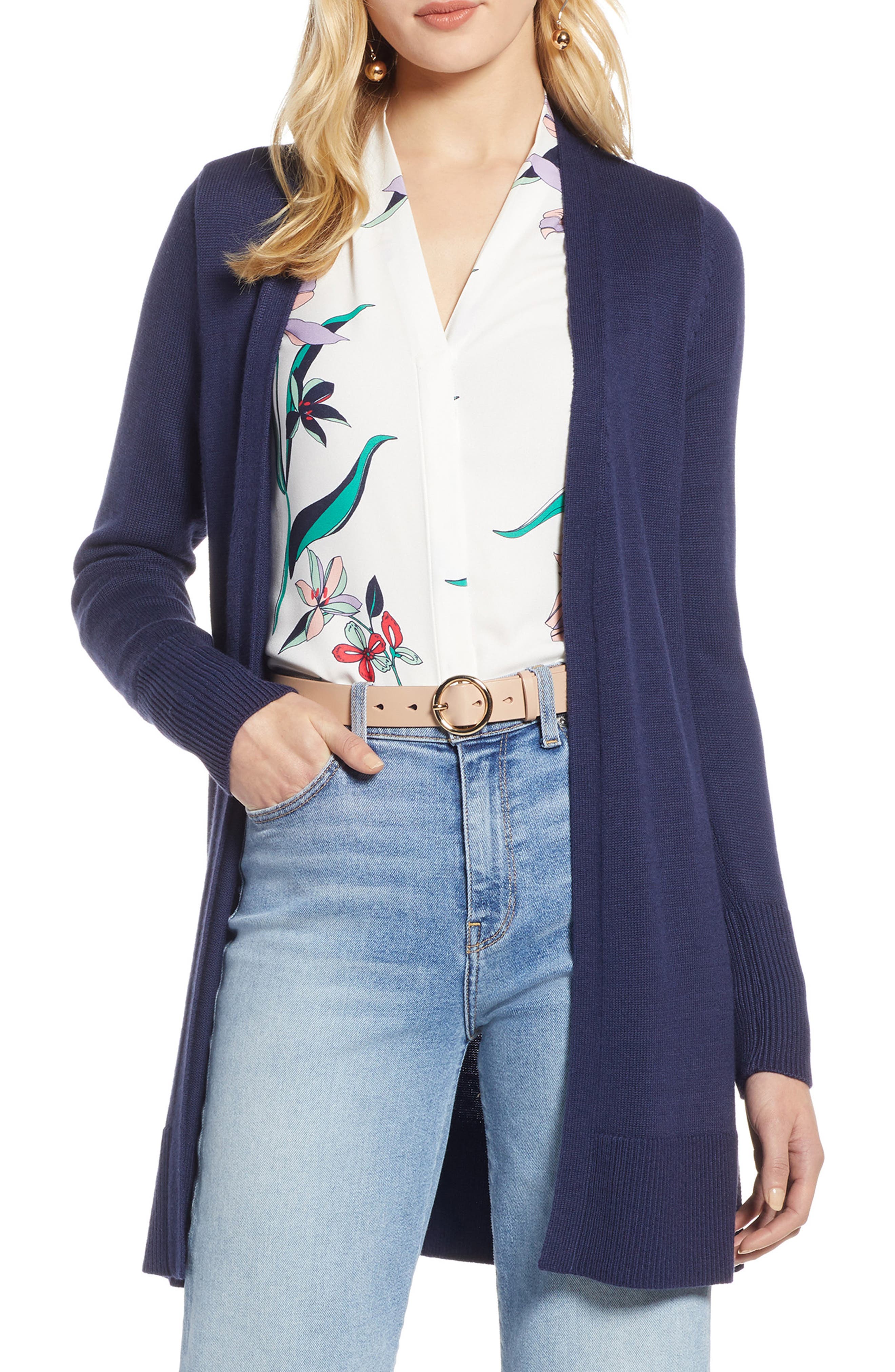 Halogen Long Cardigan