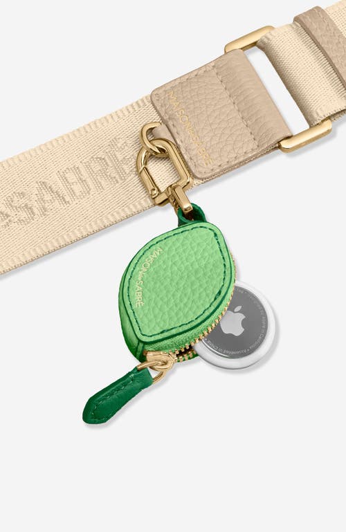 Maison De Sabre Maison De Sabré The Sabremoji Fruit Charm In Lime