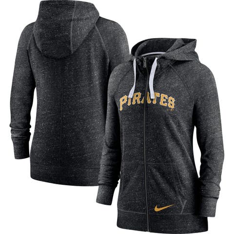 Nike Seahawks Gym Vintage Raglan Full-Zip Hoodie - Women's