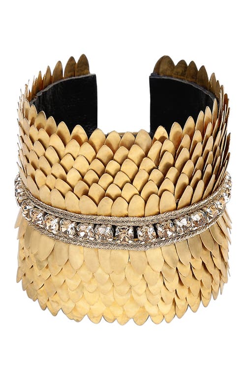 Gigi Cuff Bracelet in Gold