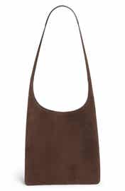 The Row Small Morgan Suede Shoulder Bag | Nordstrom