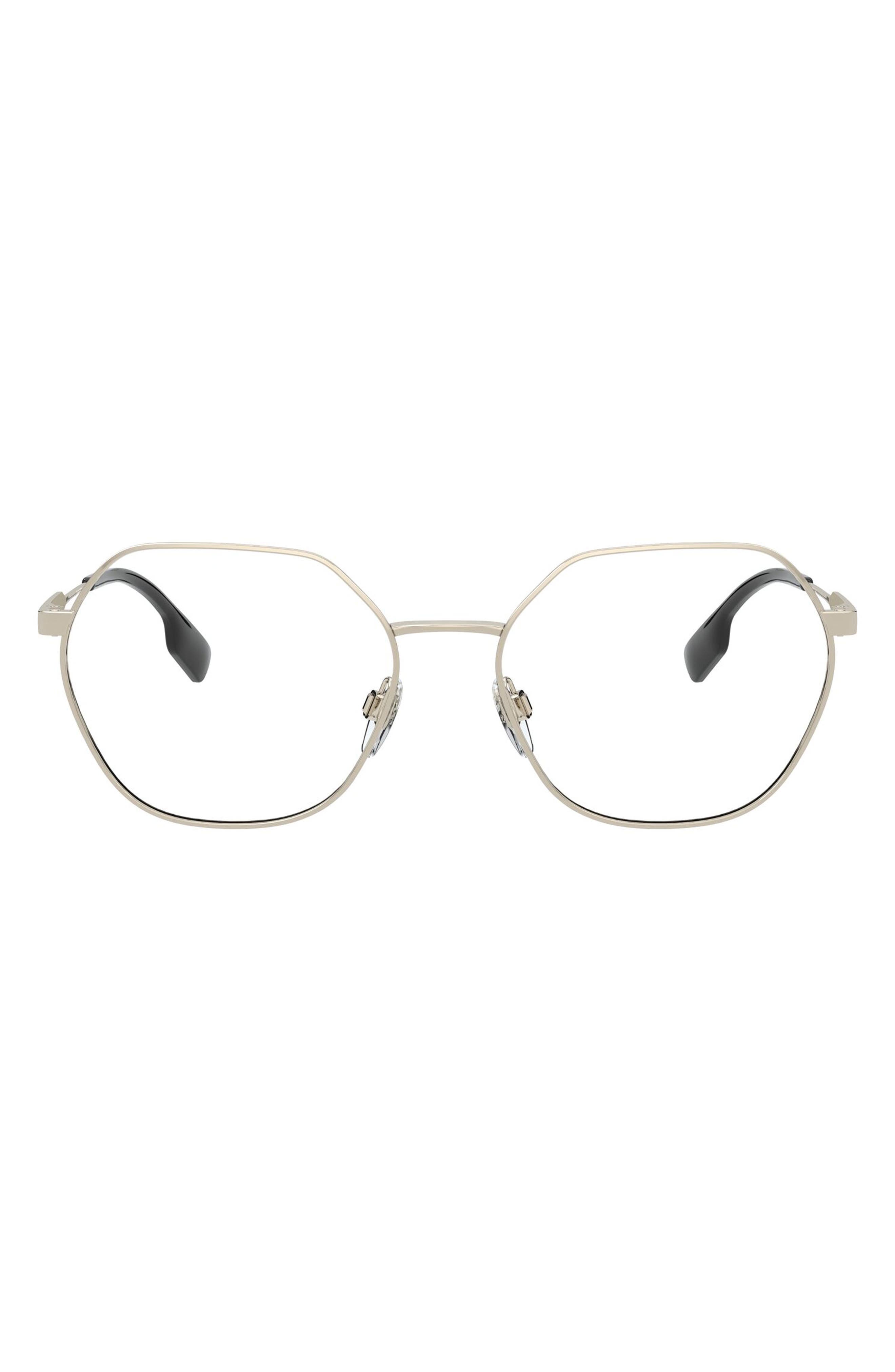 burberry round optical frames