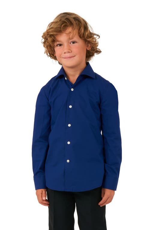 OppoSuits Kids' Royale Button-Up Shirt Navy at Nordstrom