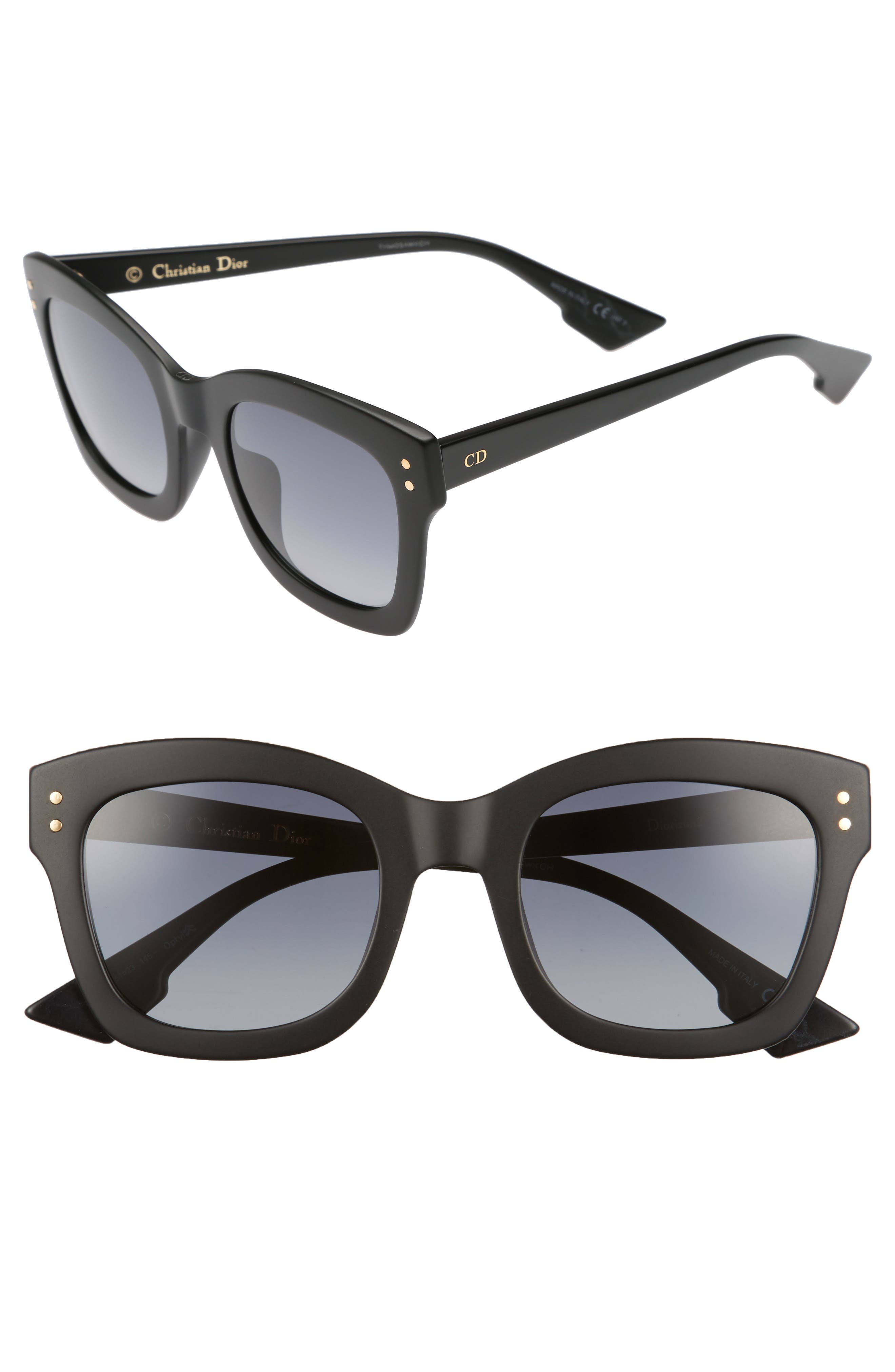 diorizon 2 51mm square sunglasses