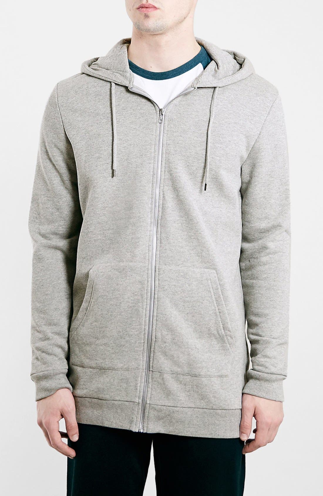 topman grey hoodie