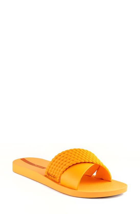 Ipanema Street Ii Slide Sandal In Orange