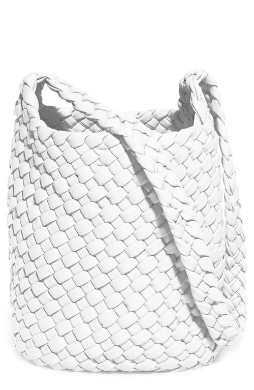 HOUSE OF WANT H.O.W. We Engage Faux Leather Crossbody Bag in White