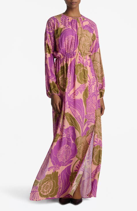 Degrade Poppy Fil Coupe Dress
