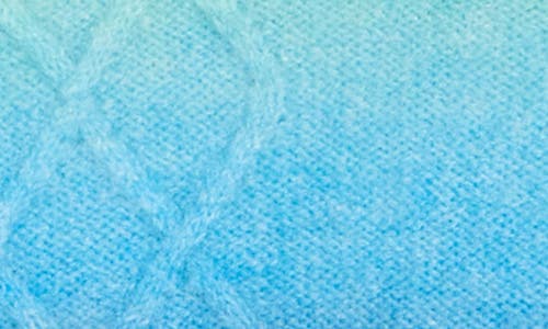 Nyc Knits By The Sweater Dept Space Dye Pullover In Blue Combo
