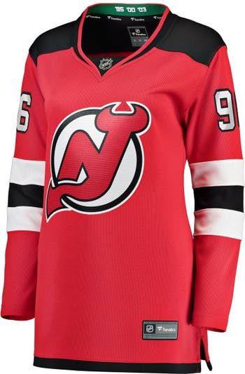 New Jersey Devils Fanatics Branded Away Breakaway Jersey - Mens