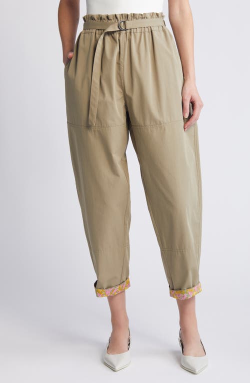 NACKIYÈ x Liberty London Sultan Cotton Pants in Sage-Optimist at Nordstrom, Size 2 Us