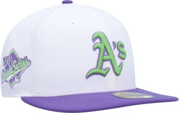 Men's New Era Green Oakland Athletics 1989 World Series Team Color 59FIFTY Fitted Hat