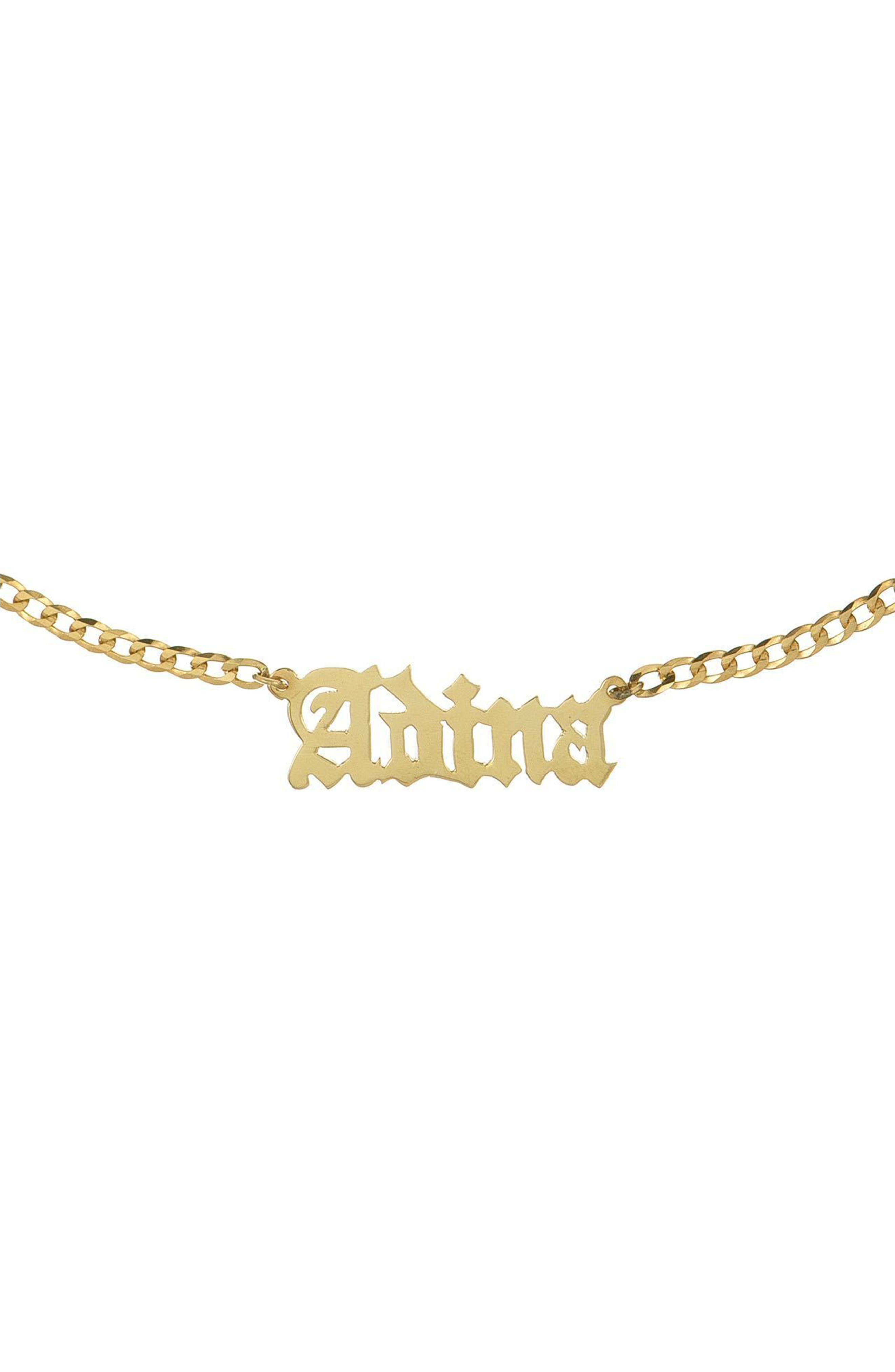 Adina's Jewels Personalized Gothic 