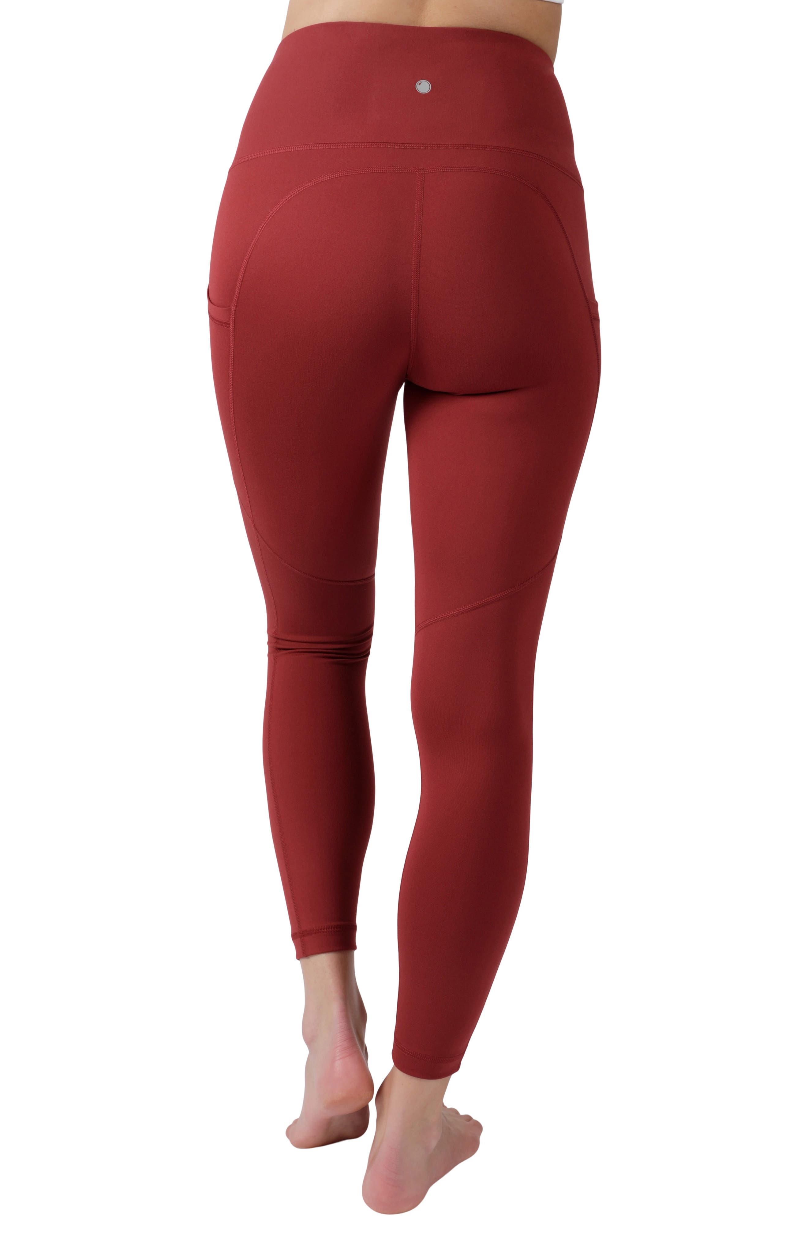 YOGALICIOUS Ecolux Hi Rise Side Pocket 