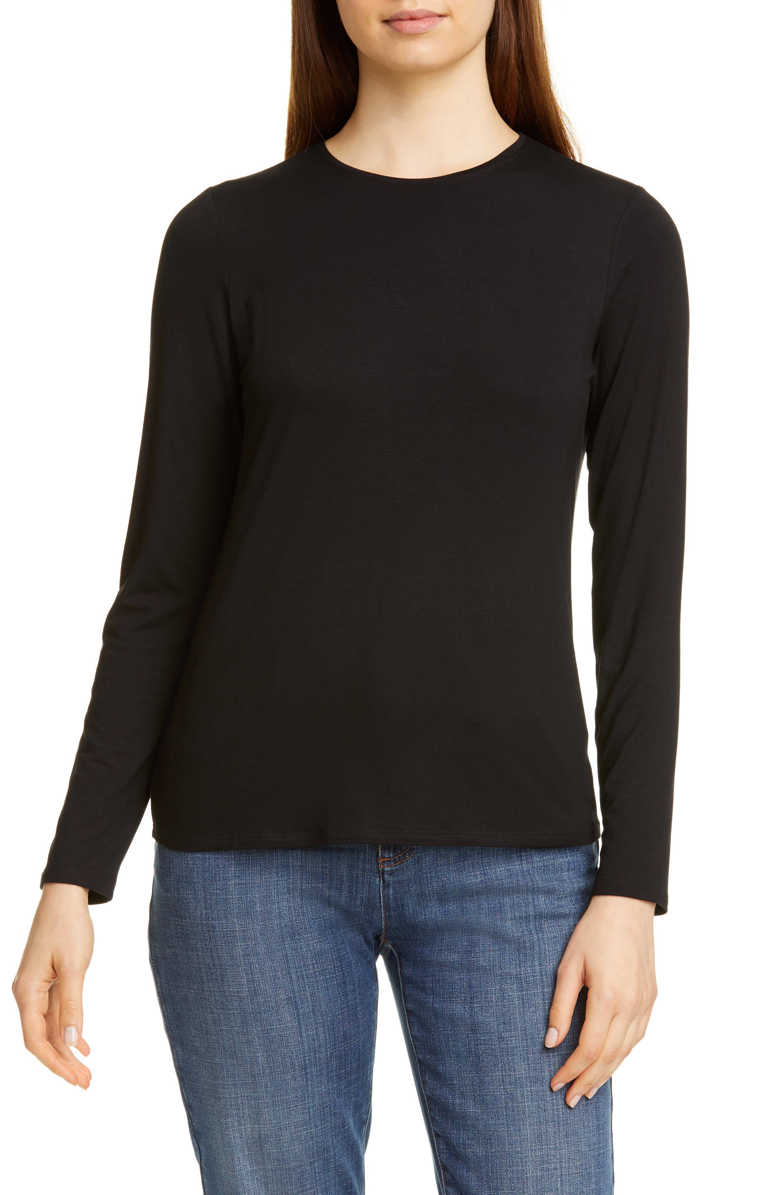 eileen fisher long sleeve tee