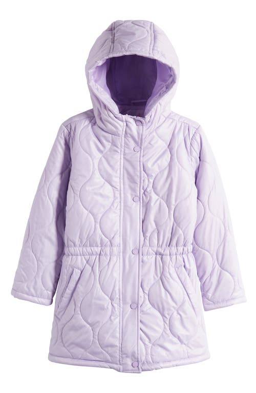 Urban Republic Kids' Quilted Hooded Jacket in Lilac