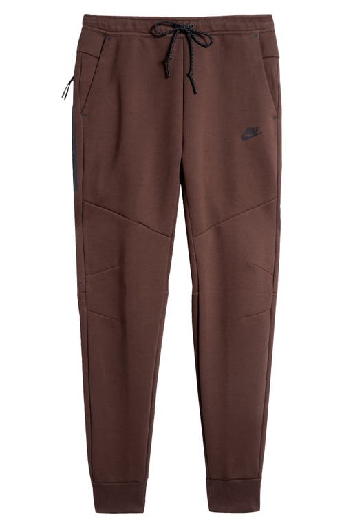 Shop Nike Tech Fleece Joggers In Baroque Brown/black