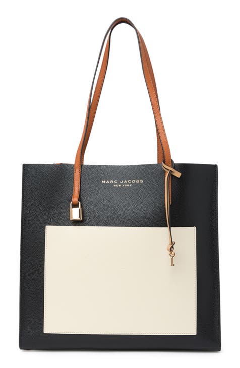 Grind Colorblock Leather Tote Bag