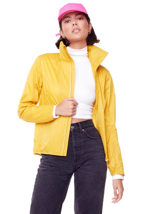 Alpine North Women's Pelly | Ultralight Windshell Jacket In Yellow