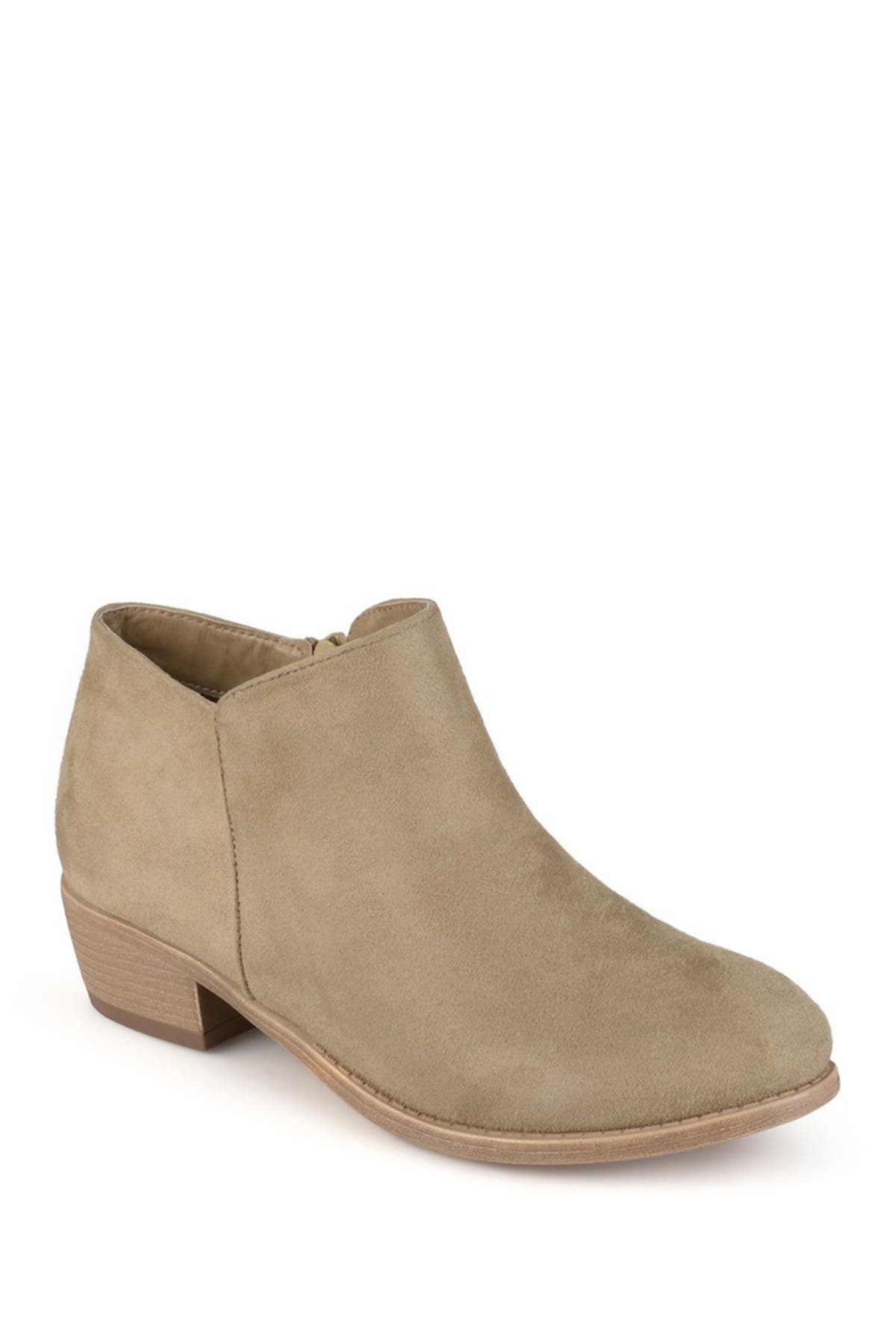 wide width ankle booties