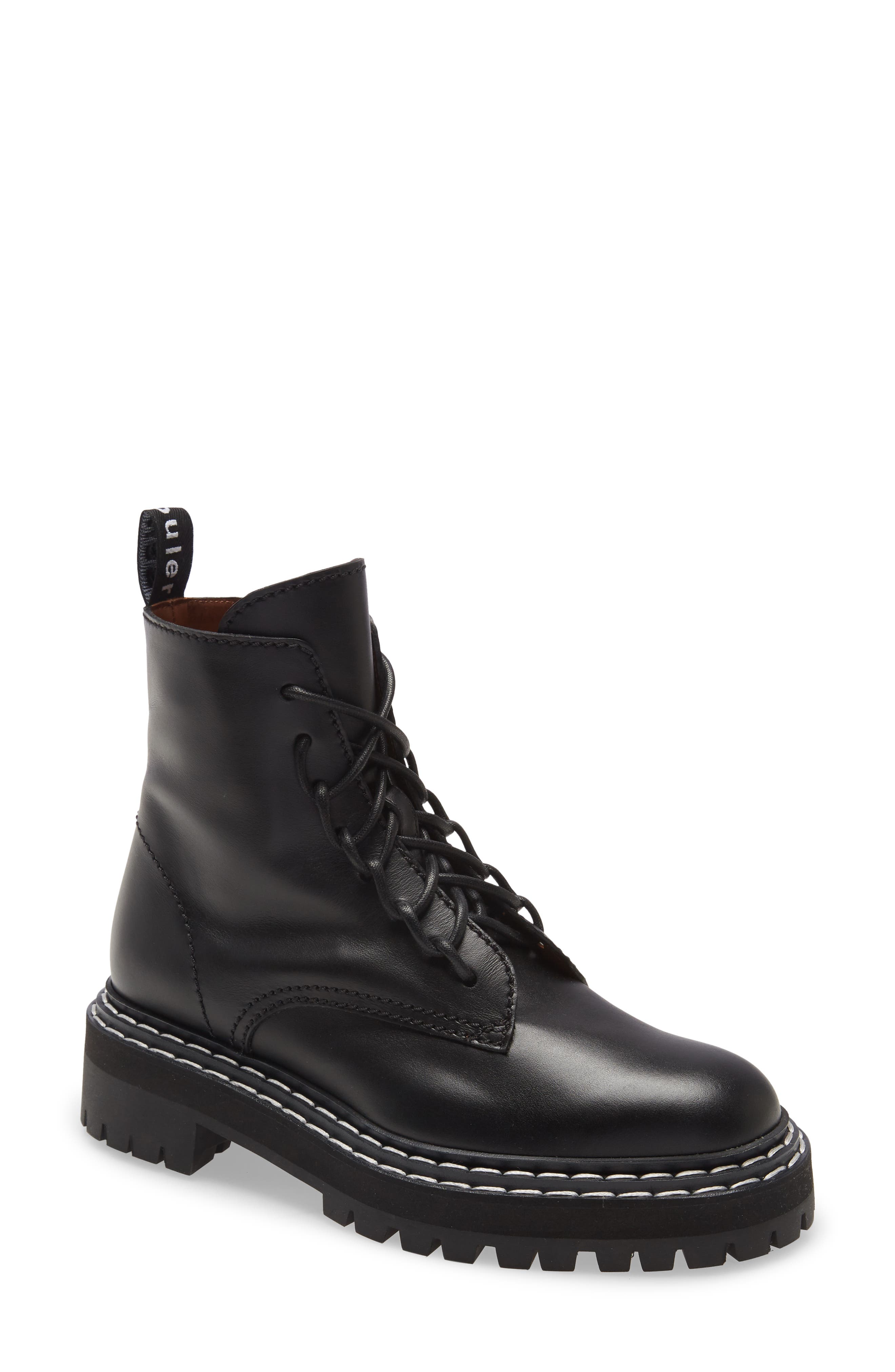 proenza schouler lug sole combat boots