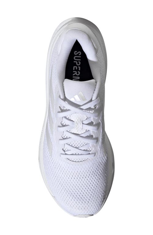 Shop Adidas Originals Adidas Supernova Stride Running Shoe In White/zero Metallic/crystal