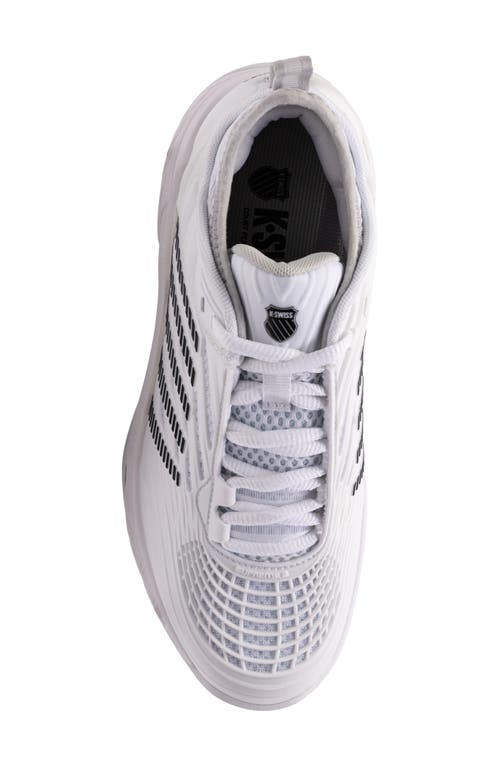 K-swiss Hypercourt Supreme 2 Tennis Shoe In White/vapor Blue/black