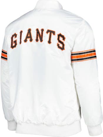 San Francisco Giants Starter Slider Satin Full-Snap Varsity Jacket
