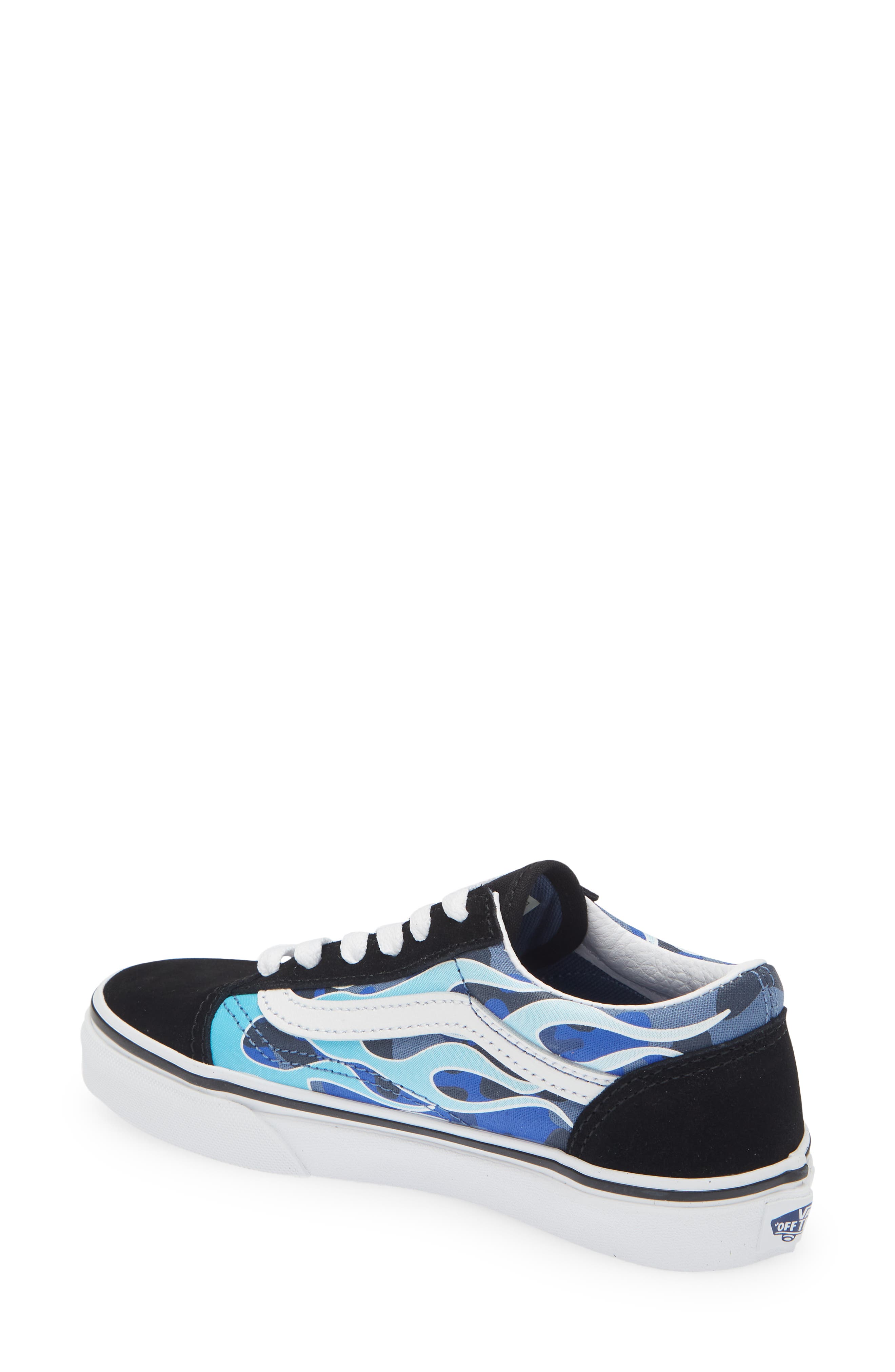 blue flame vans