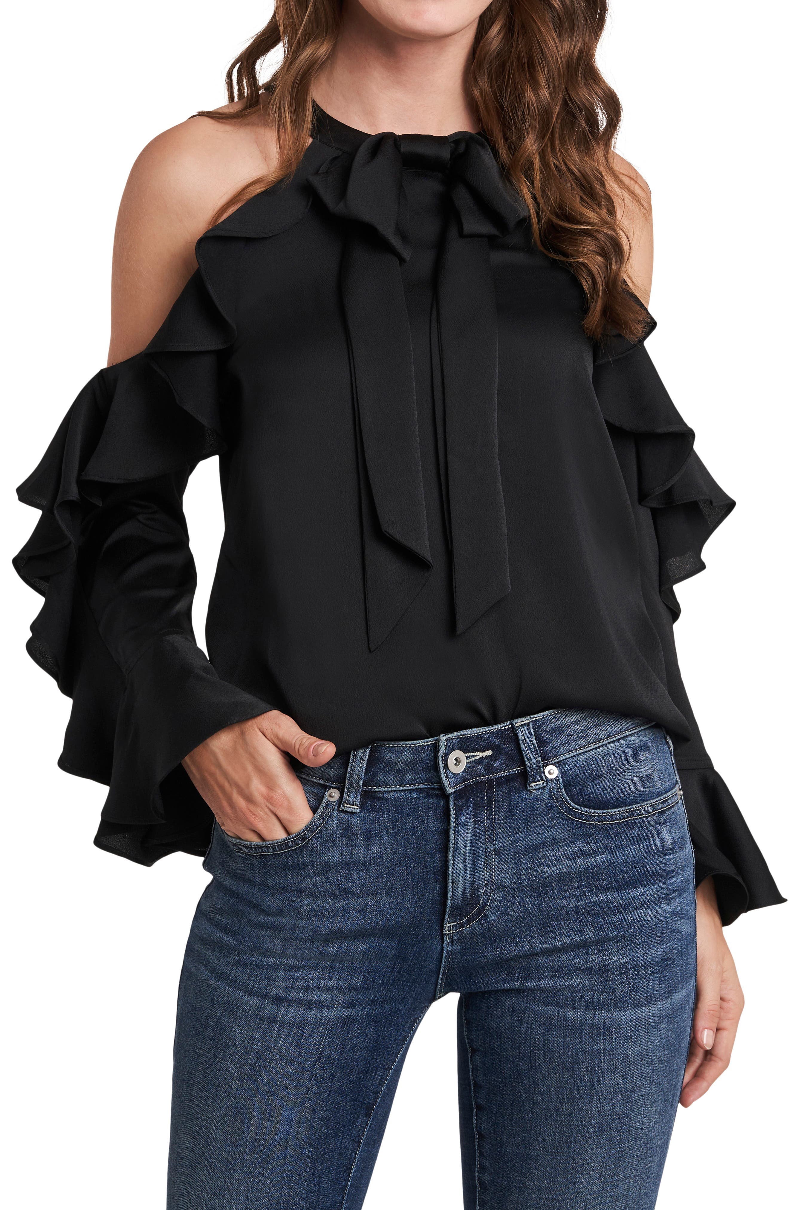 cece ruffle blouse