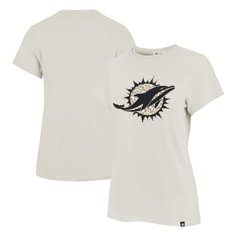 Shop 47 ' Cream Miami Dolphins Panthera Frankie T-shirt