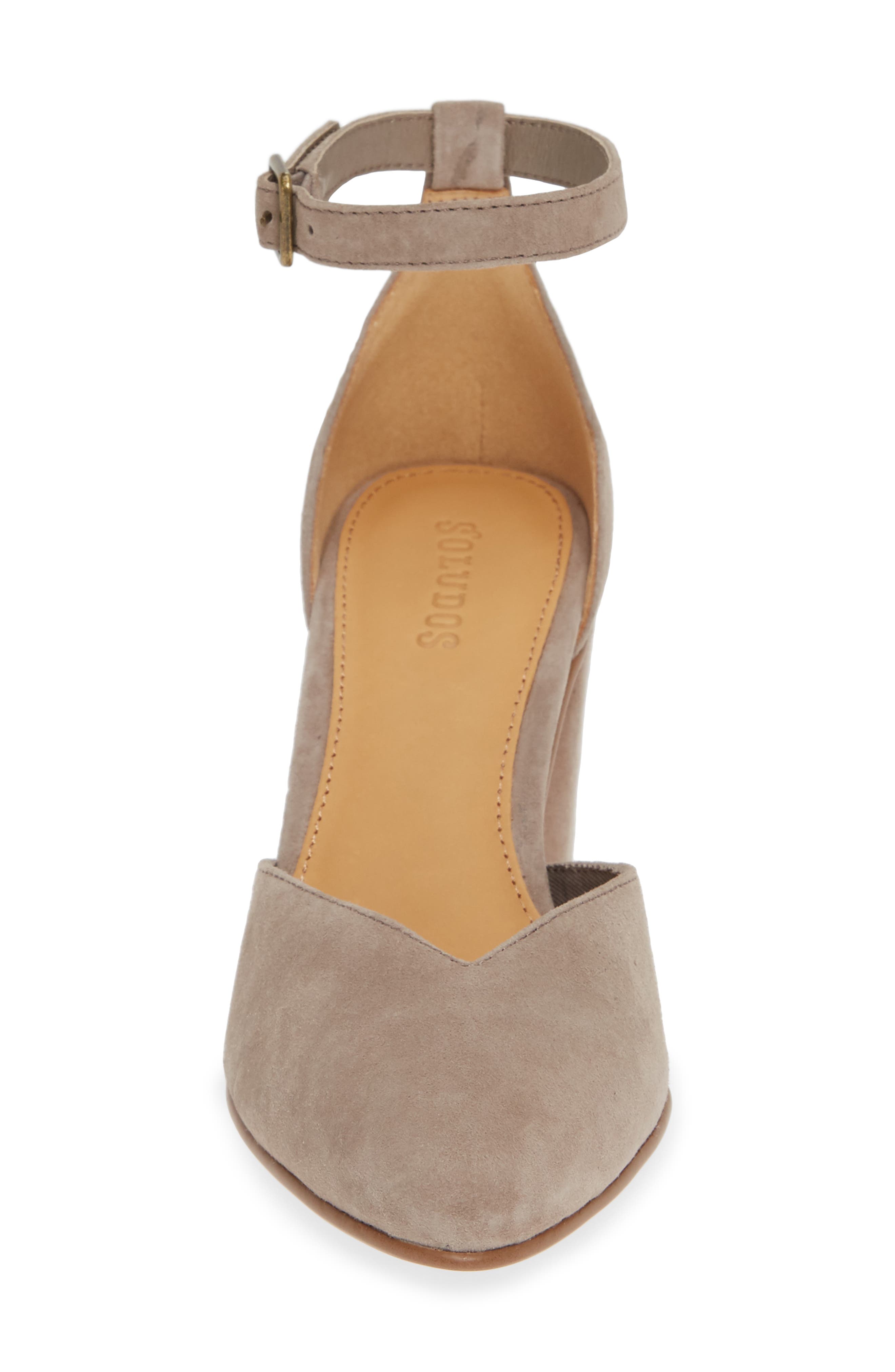 soludos adele suede heels