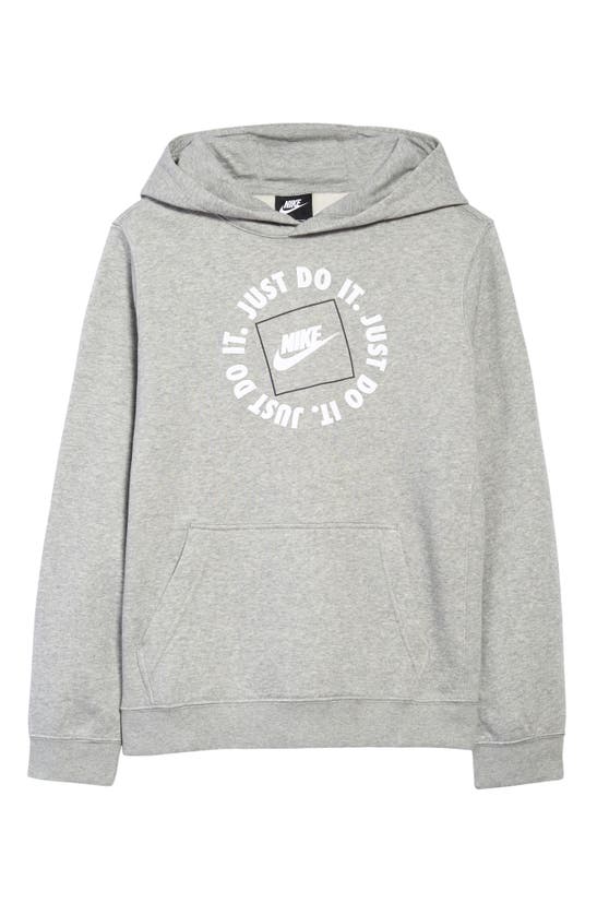 NIKE SPORTSWEAR KIDS' JDI LOGO GRAPHIC HOODIE (BIG BOY),DB3254