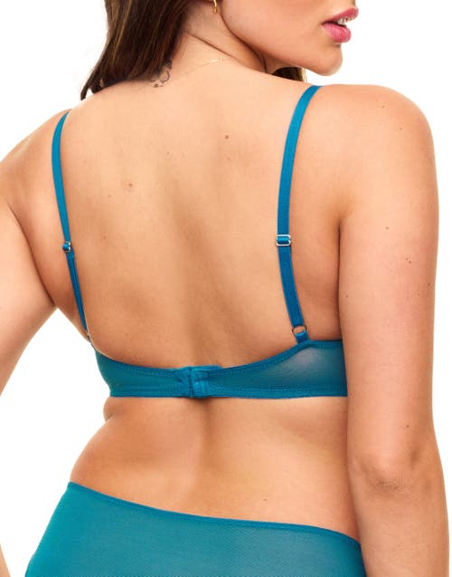 Shop Adore Me Cathie Unlined Demi Bra In Dark Blue