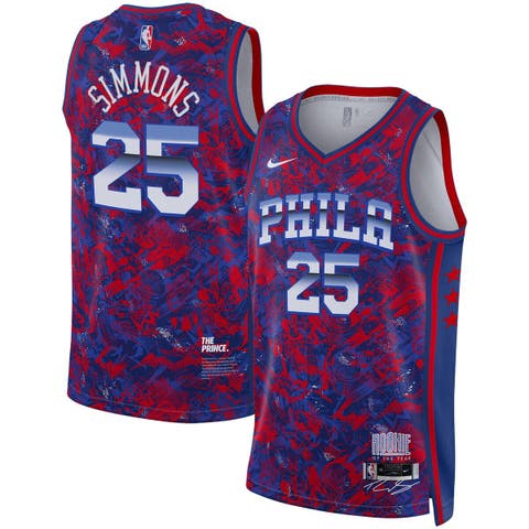 Ben Simmons Nike Philadelphia 76ers Boys Youth Jersey (Size Medium