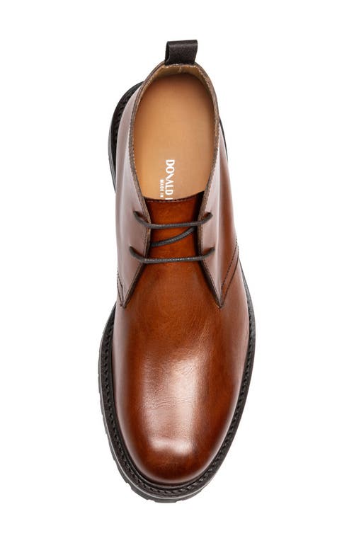 Shop Donald Pliner Colton Lug Sole Chukka Boot In Cognac