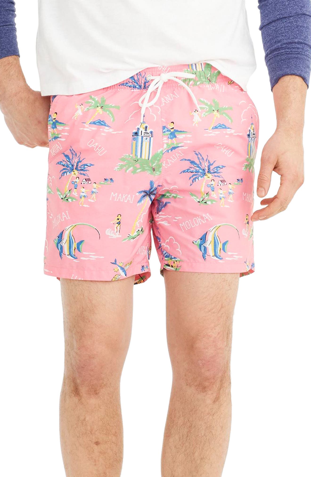 j crew swim trunks