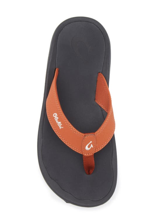 Shop Olukai Ohana Flip Flop In Dirt/lava Rock