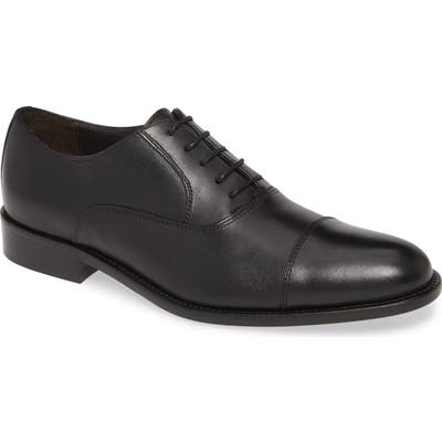 To Boot New York Caufield Cap Toe Oxford, Black