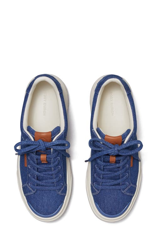 Shop Tory Burch Ladybug Sneaker In Azul/azul/azul