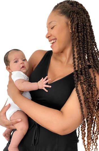 Kindred Bravely Sublime Adjustable Crossover Nursing Bra For  BreastfeedingWireless Maternity Bra