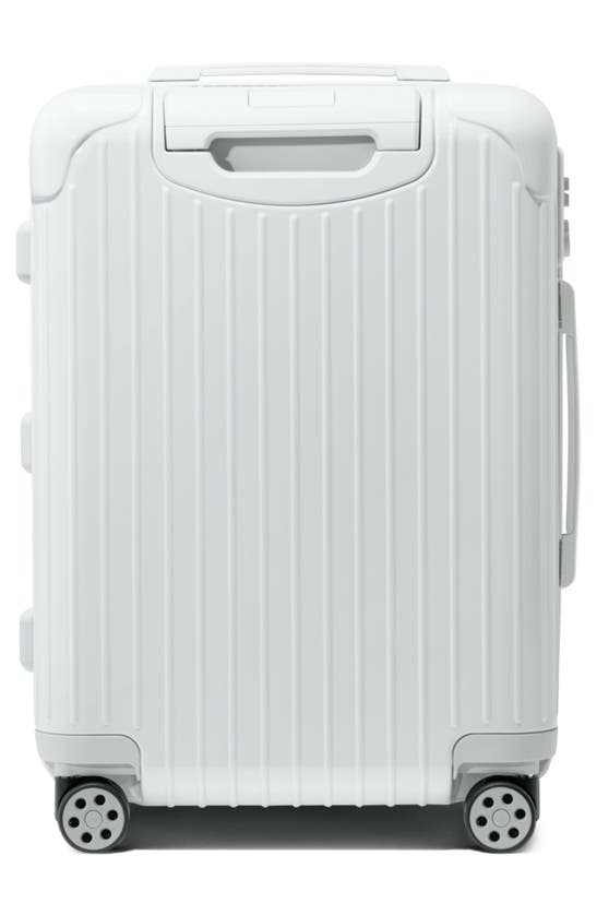 Shop Rimowa Essential Cabin 22-inch Spinner Carry-on In White