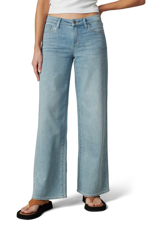 Shop Joe's The Lou Lou Low Rise Wide Leg Jeans In Best Days